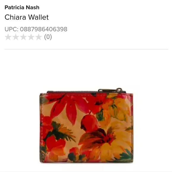Patricia Nash Spring multi Floral Chiara Wallet *nwt - Picture 2 of 8